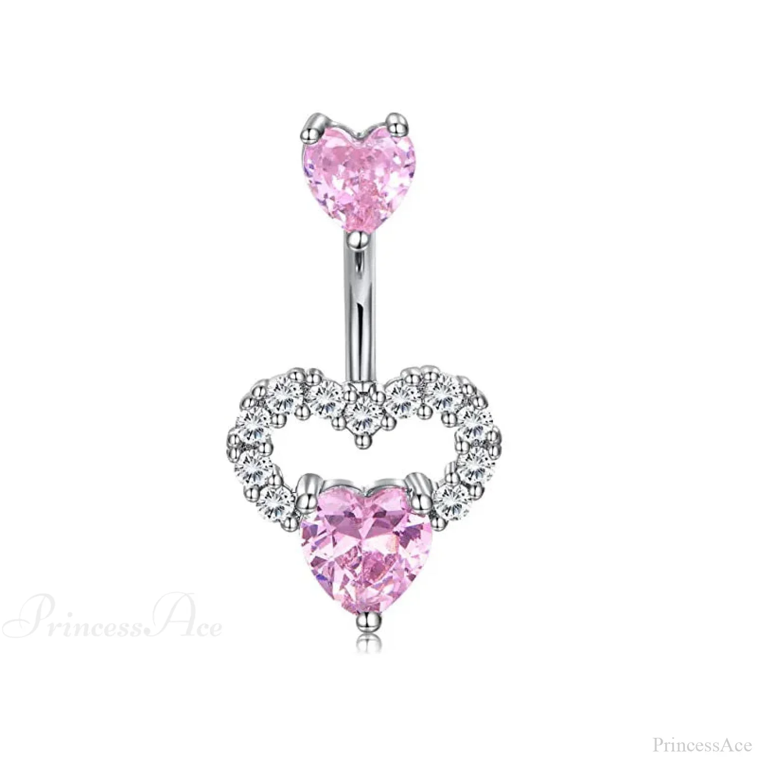 Gothic Heart Dangle Butterfly Belly Ring - Image 24