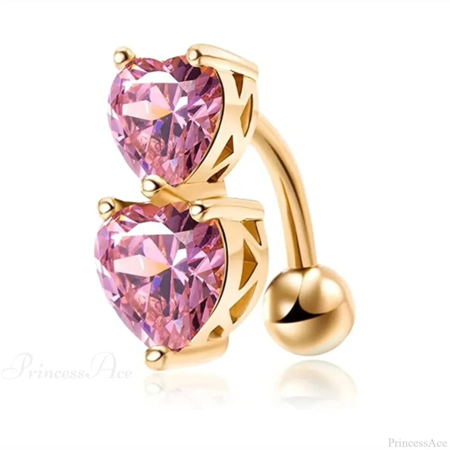 Gothic Heart Dangle Butterfly Belly Ring - Image 28