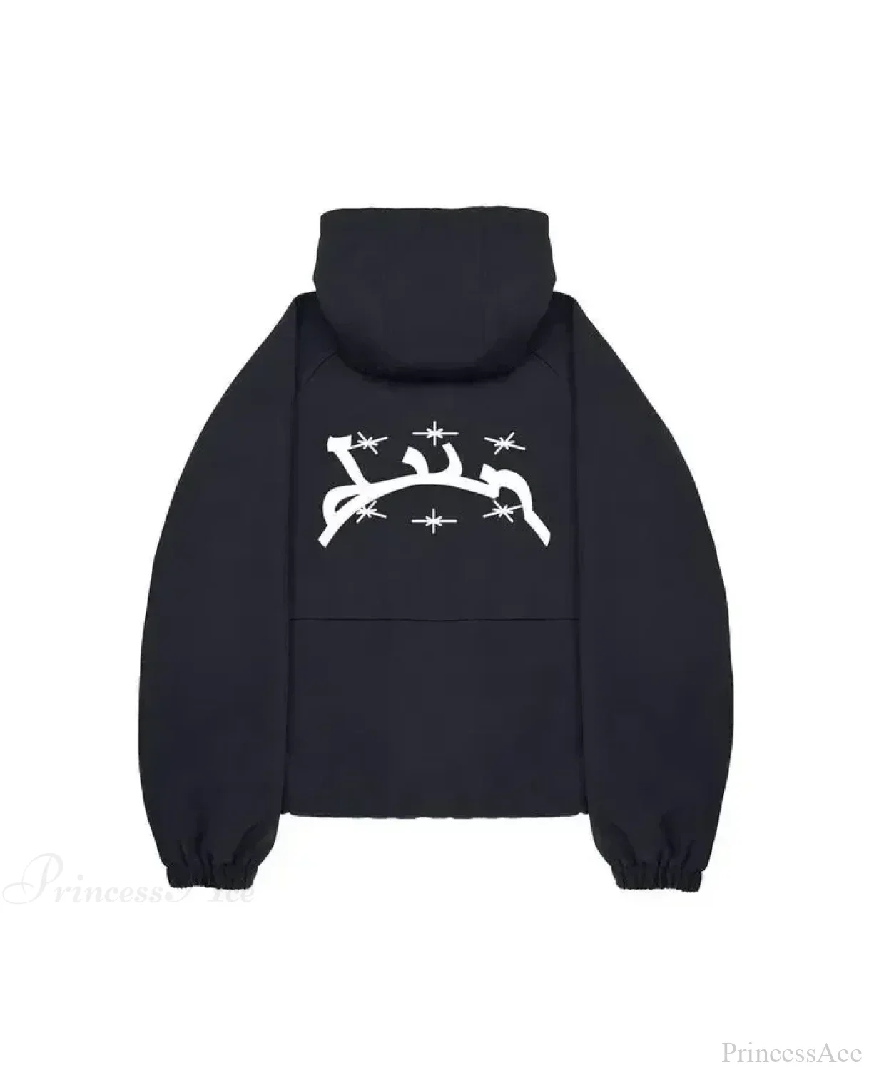 Gothic Punk Washed Zipper Hoodie - Image 9