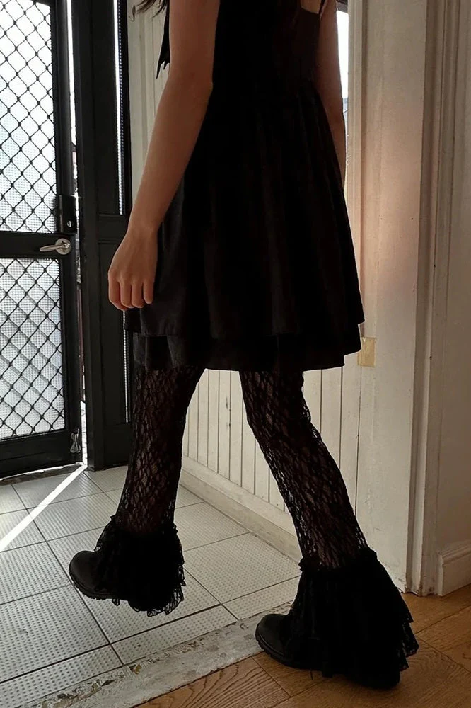 Gothic Ruffle Patchwork Pant - Image 6