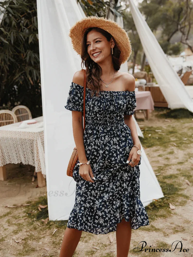 Gown with Brief Bohemian Arm Print - Image 6