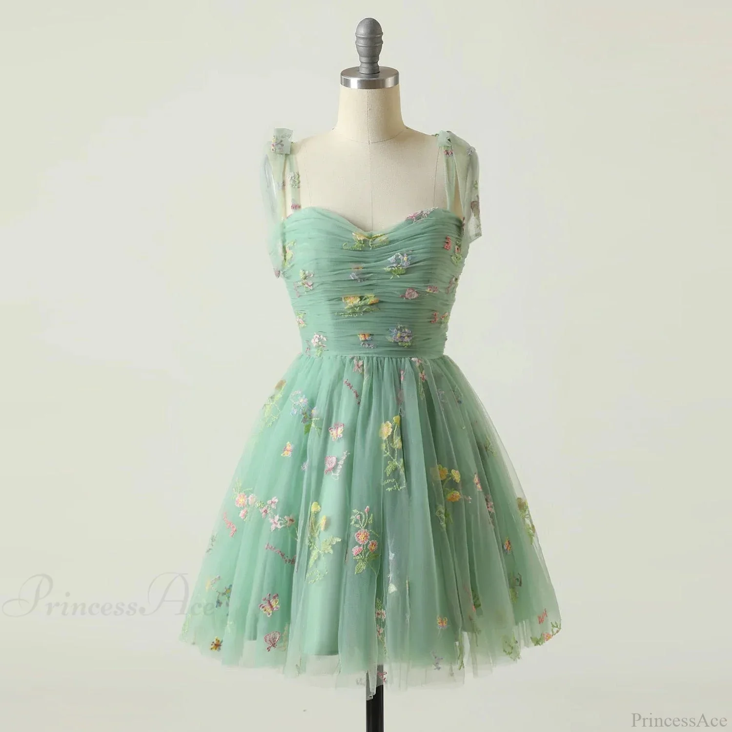 Tulle Adjustable Straps Elegant Party Dress - Image 4