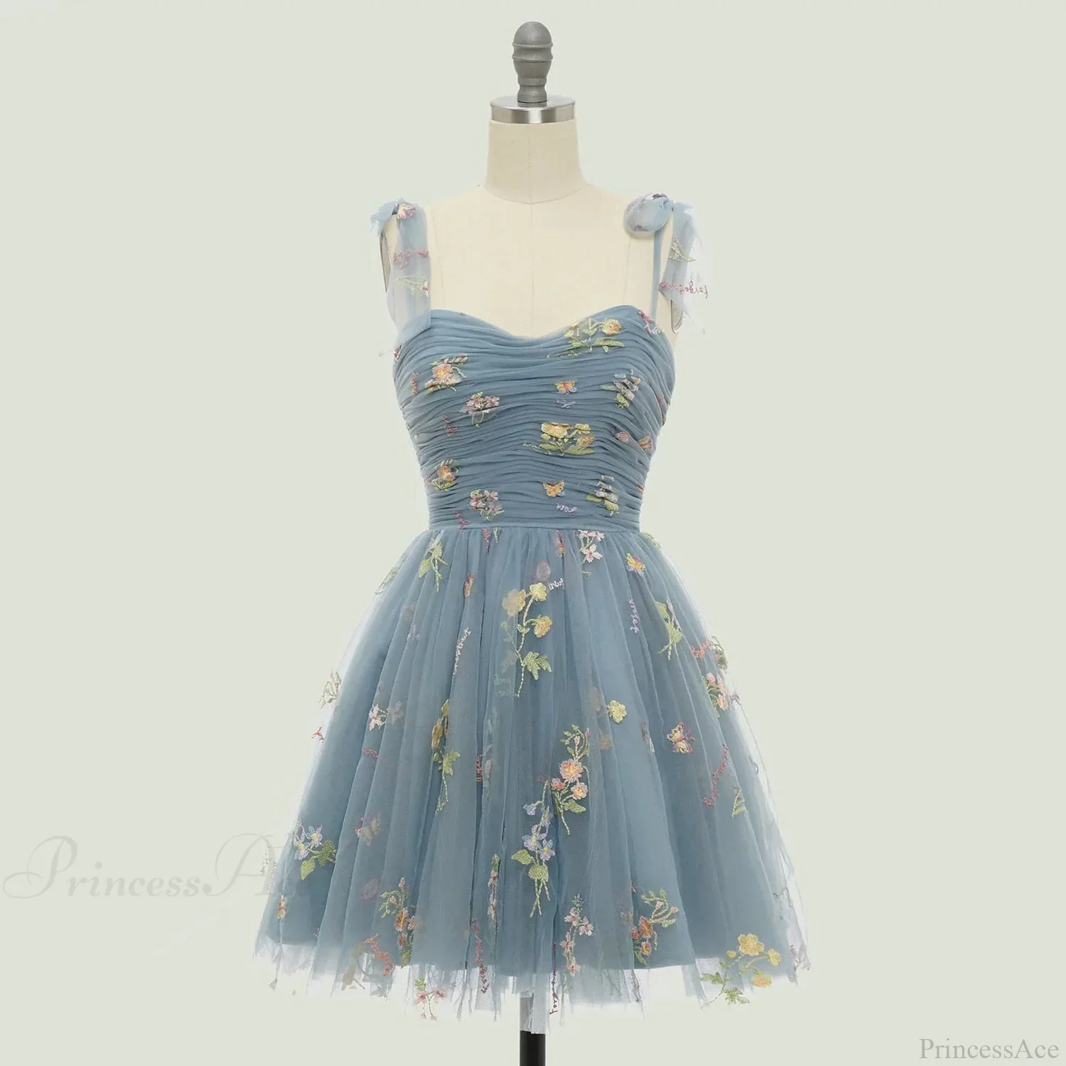 Tulle Adjustable Straps Elegant Party Dress - Image 5