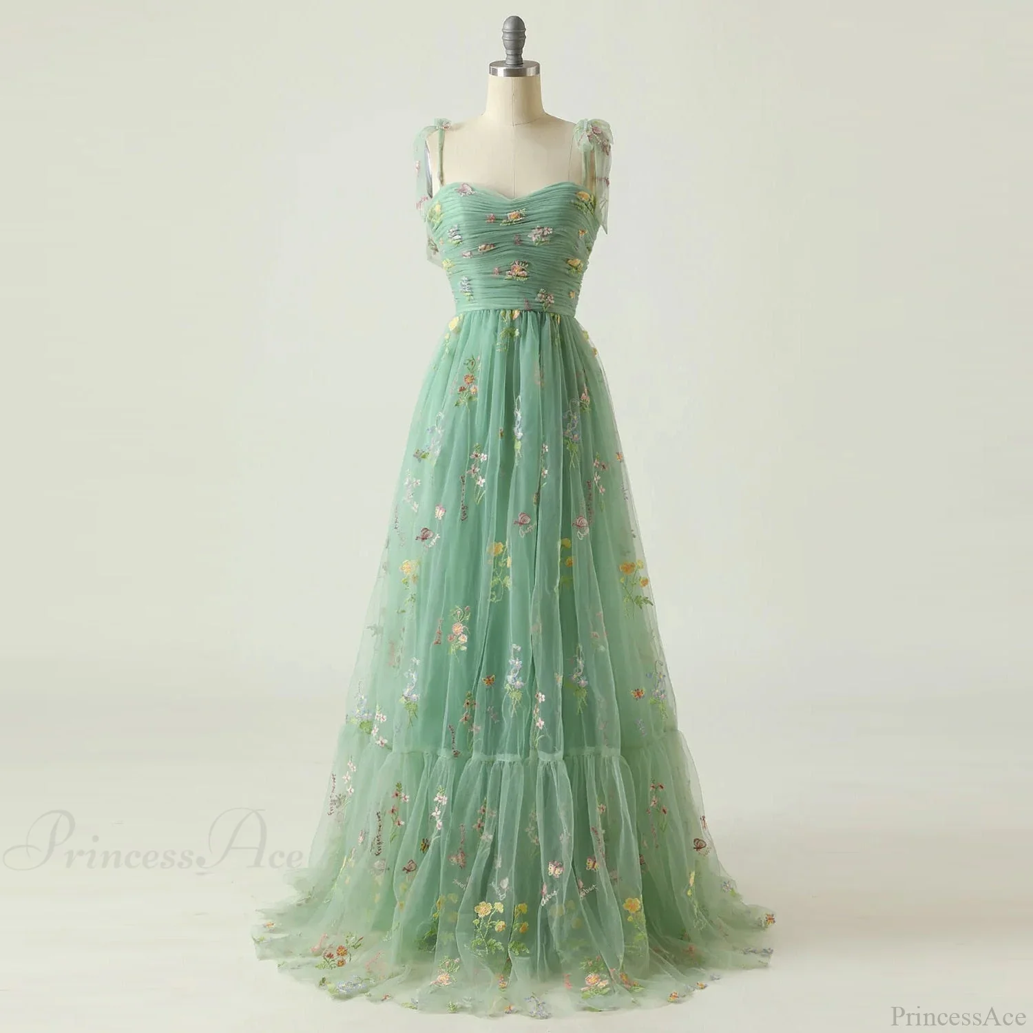 Tulle Adjustable Straps Elegant Party Dress - Image 7
