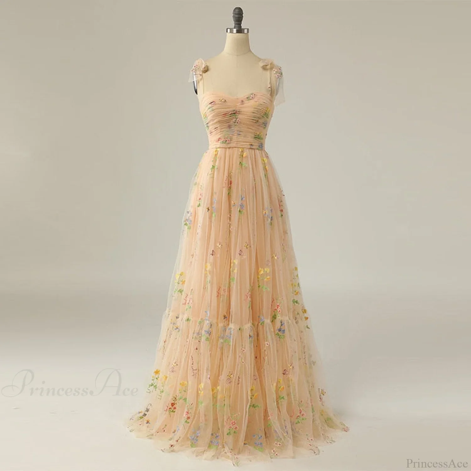 Tulle Adjustable Straps Elegant Party Dress - Image 8
