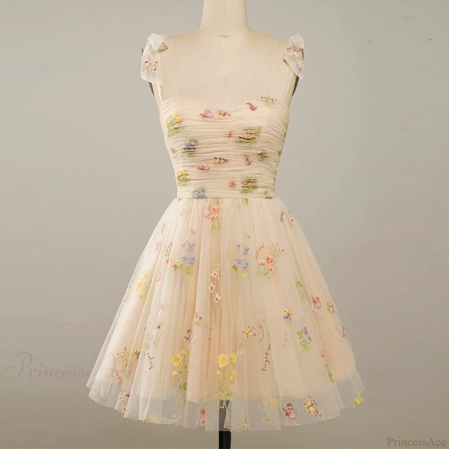 Tulle Adjustable Straps Elegant Party Dress - Image 9