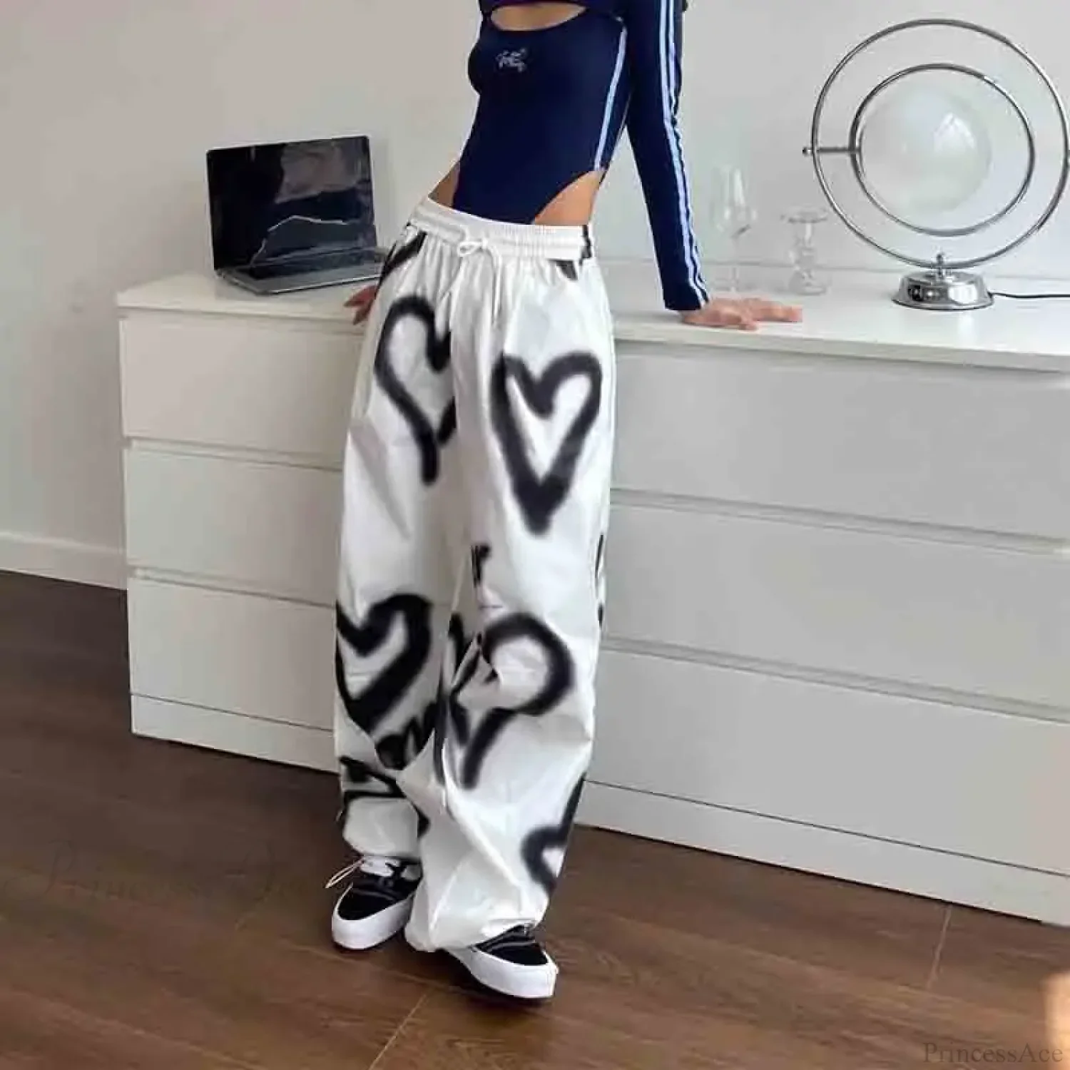 Graffiti Hip Hop Loose Casual Pants - Image 5