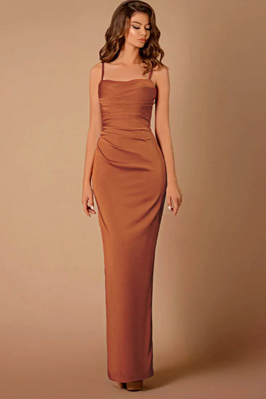 Halter Neck Slim Fit Bodycon Dress Party Dress - Image 3