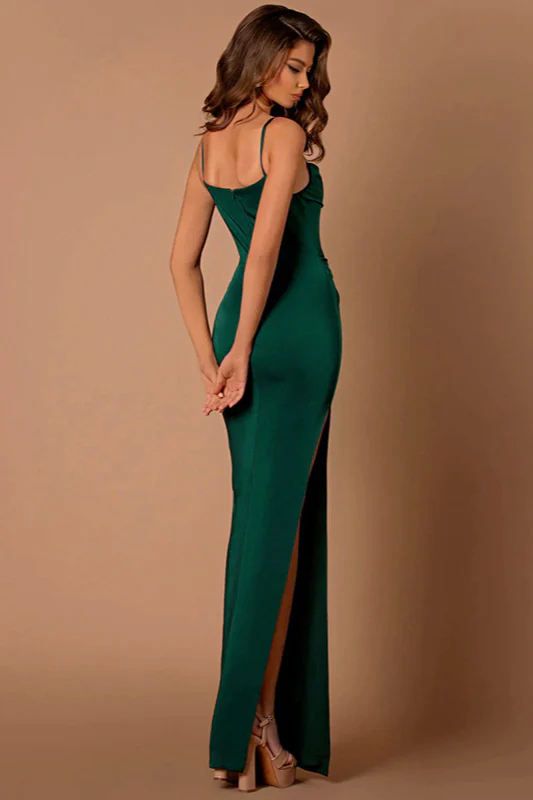 Halter Neck Slim Fit Bodycon Dress Party Dress - Image 8