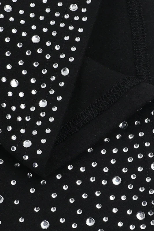 Halter Rhinestone Bodycon Party Dress - Image 7