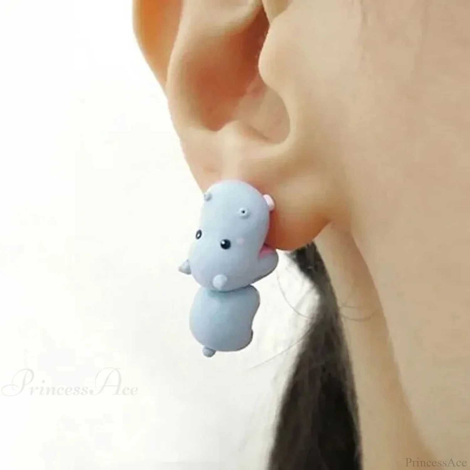 Handcrafted 3D Animated Polymer Clay Earring - Image 12