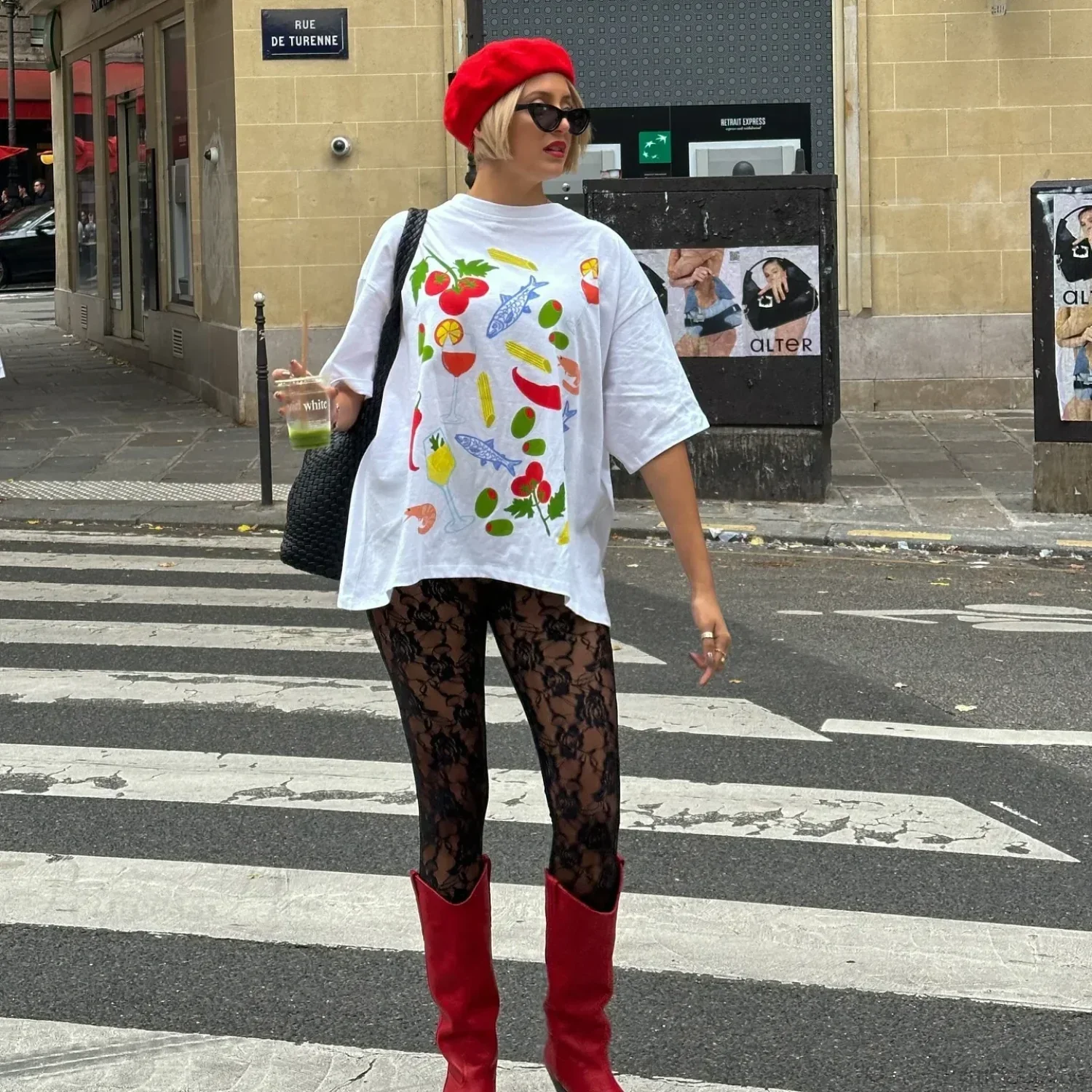 Harajuku Gothic Simple Icon Graphic T-shirt - Image 6