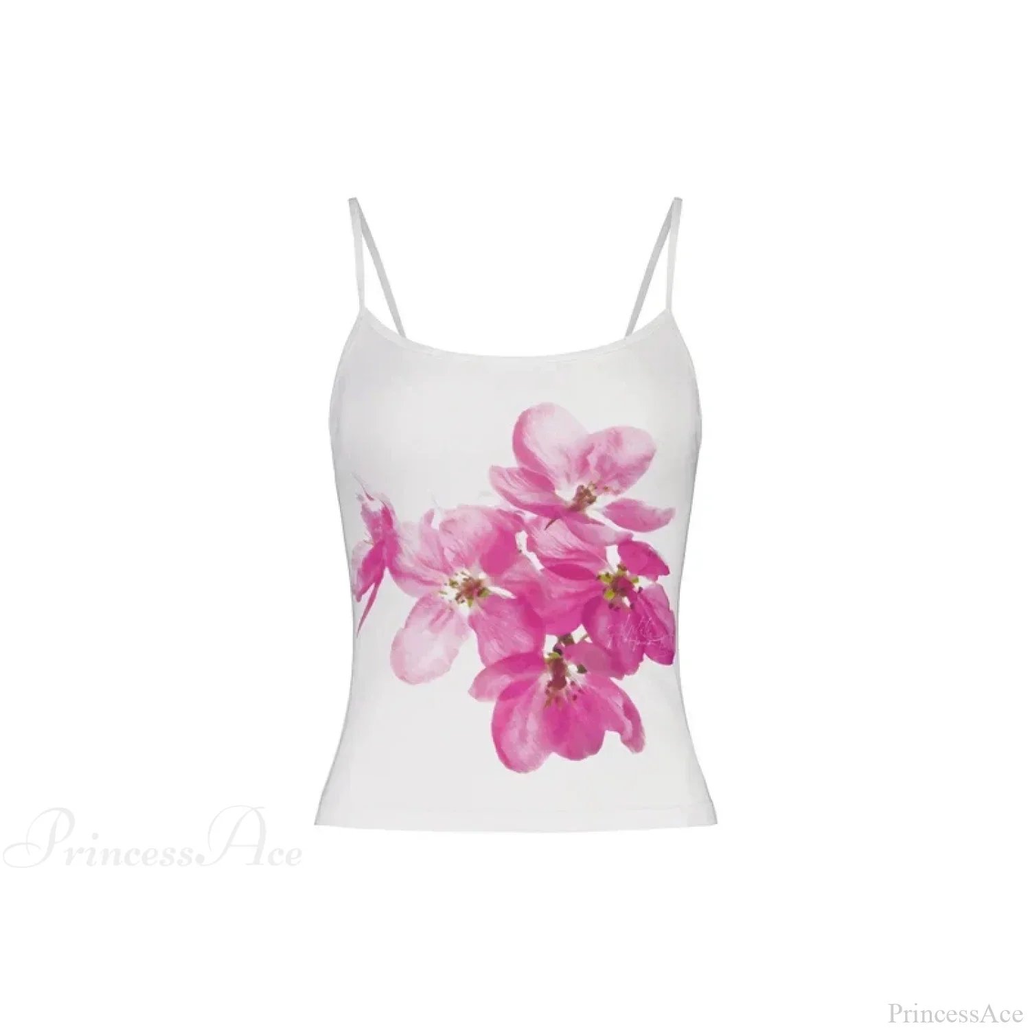 Harajuku Graphic Print Mesh Sheer Backless Aesthetic Spaghetti Strap Crop Top - Image 13