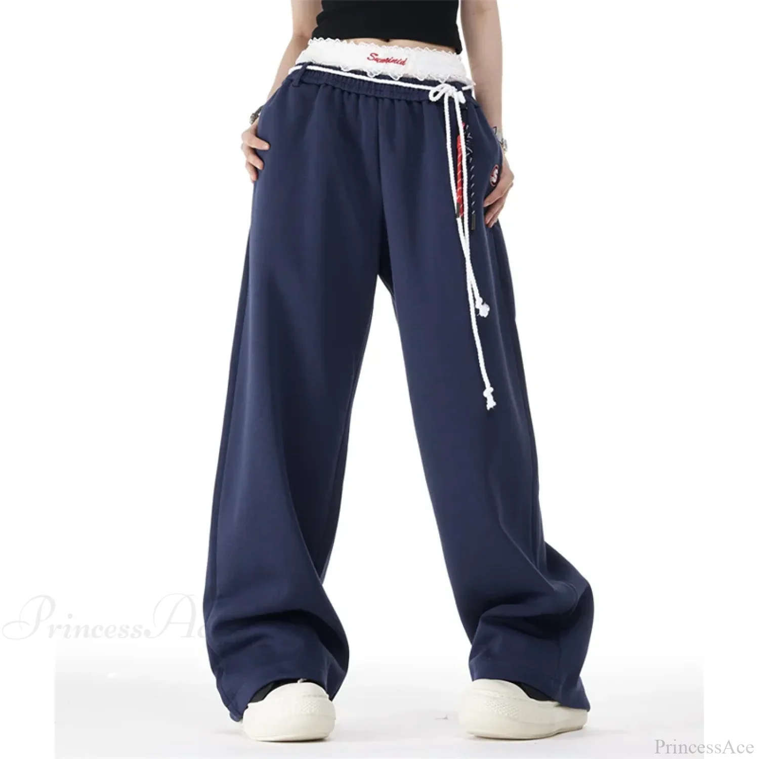 Harajuku Loose Wide-Leg High-Waisted Dance Pant - Image 5