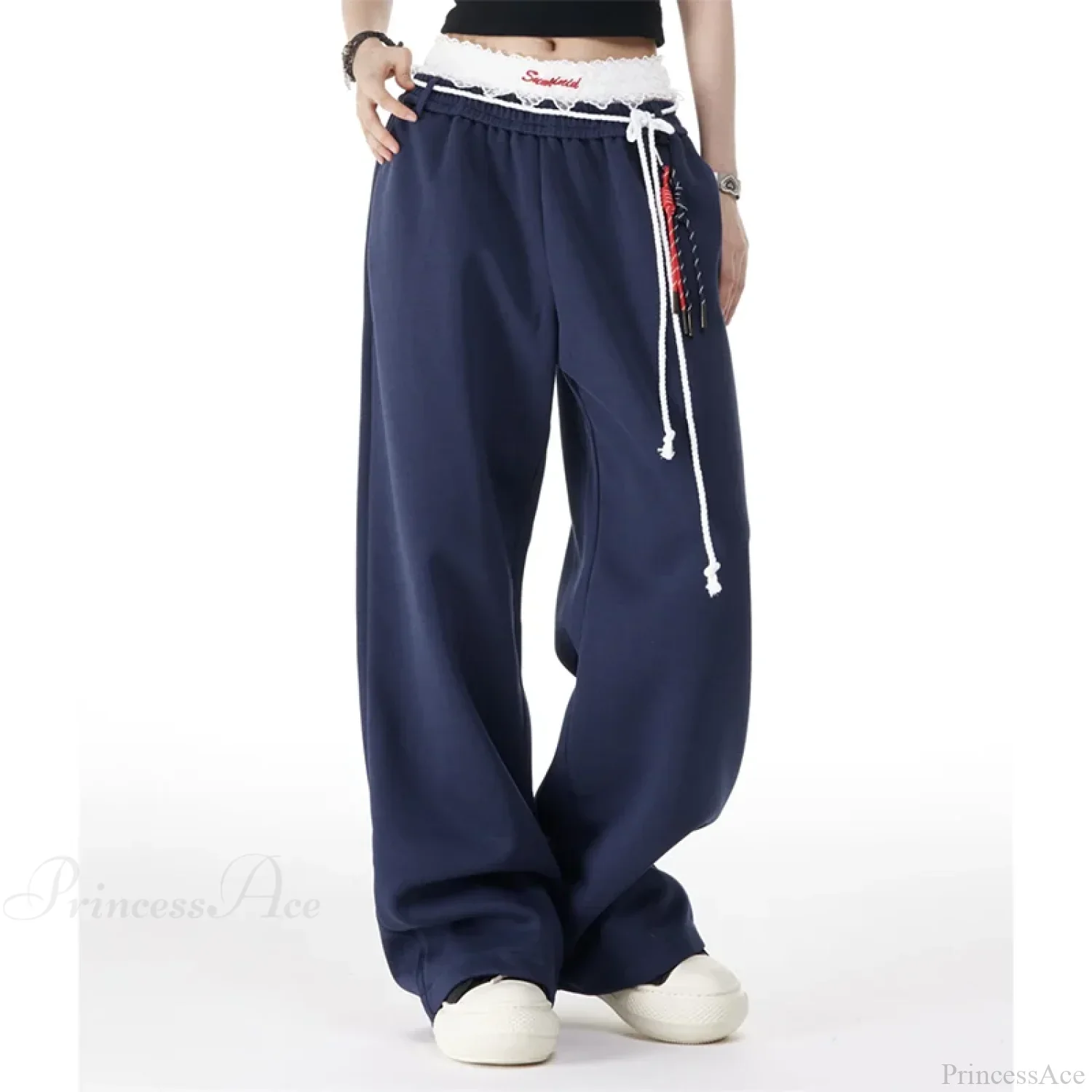 Harajuku Loose Wide-Leg High-Waisted Dance Pant - Image 6