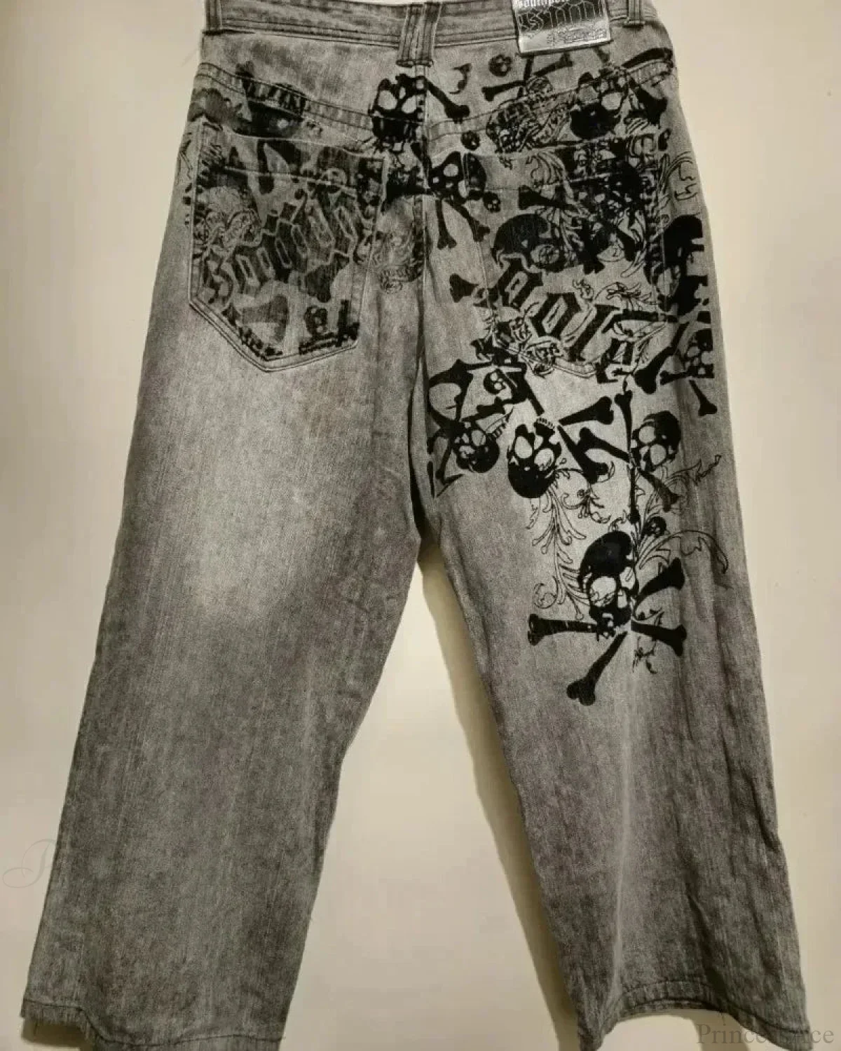 Harajuku Mysterious Baggy Denim Pant - Image 5