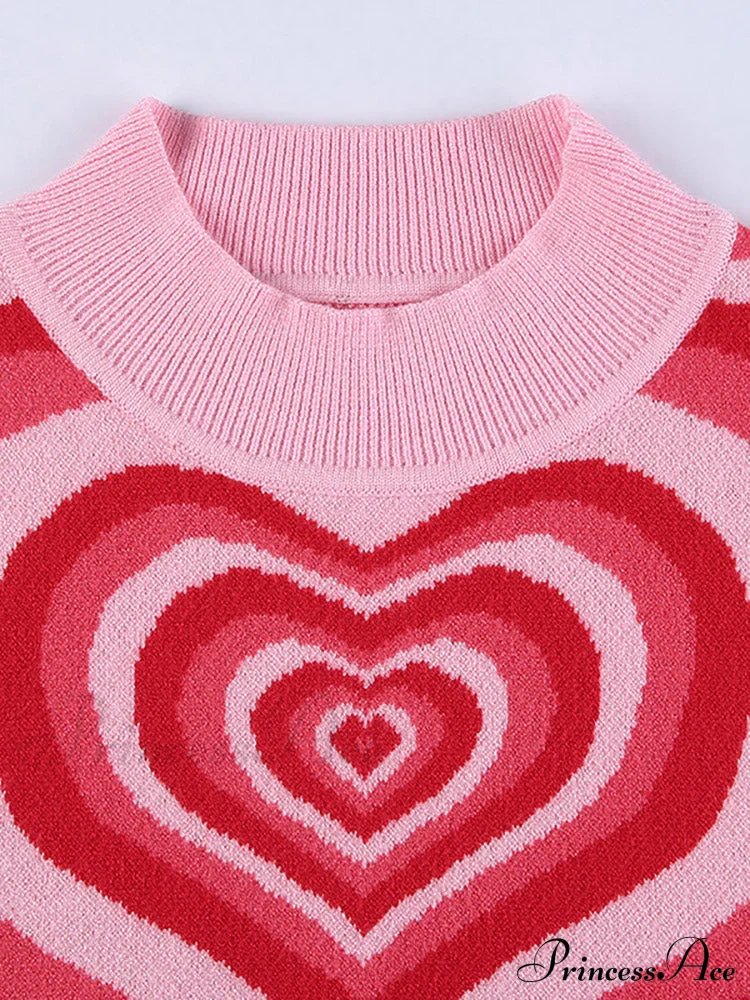 Heart Rhinestone Crop Tank - Image 5
