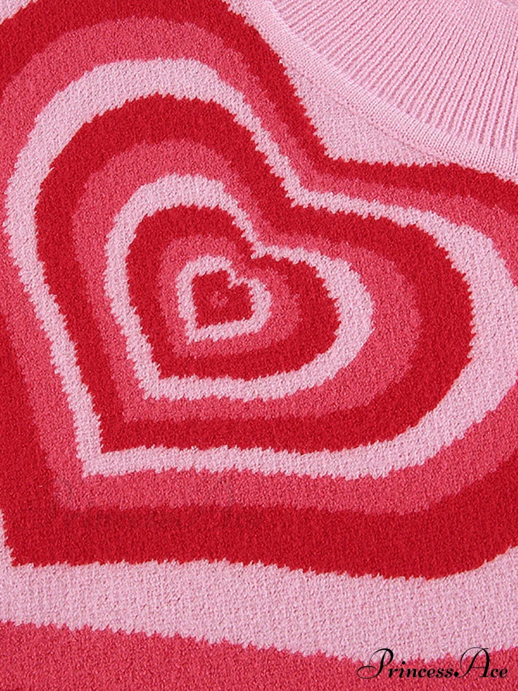 Heart Rhinestone Crop Tank - Image 6