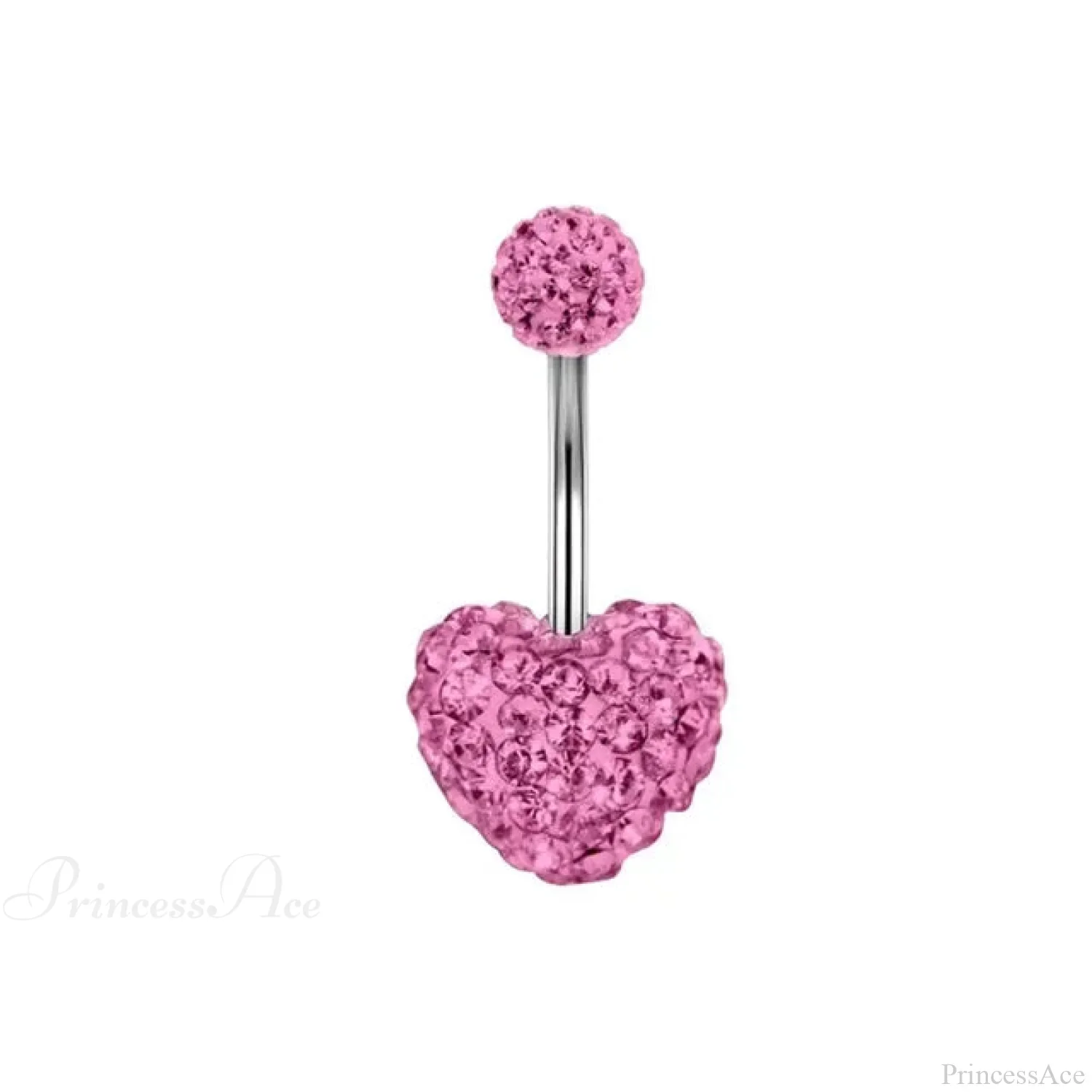 Heavenly Feathers Rose Dark Belly Ring - Image 8