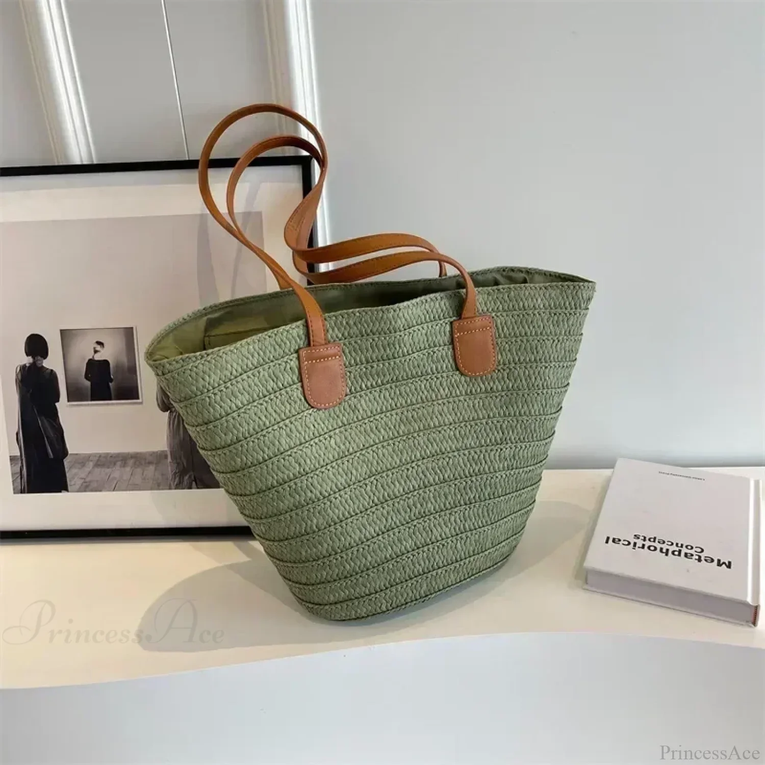 High-End Texture Commuter Shoulder Bag - Image 8