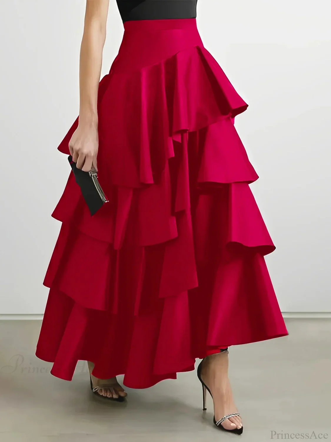 Net Stretch Waist Skirt - Image 2
