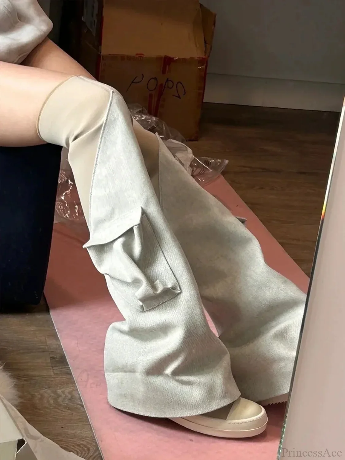 High Luxury Gothic Elastic Boot - Image 2