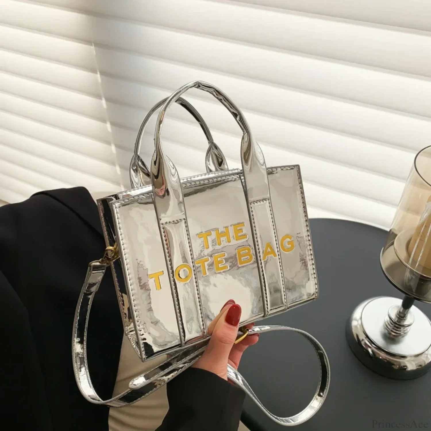 High-Quality Leather Designer Luxury Satchel Handbag - Image 9