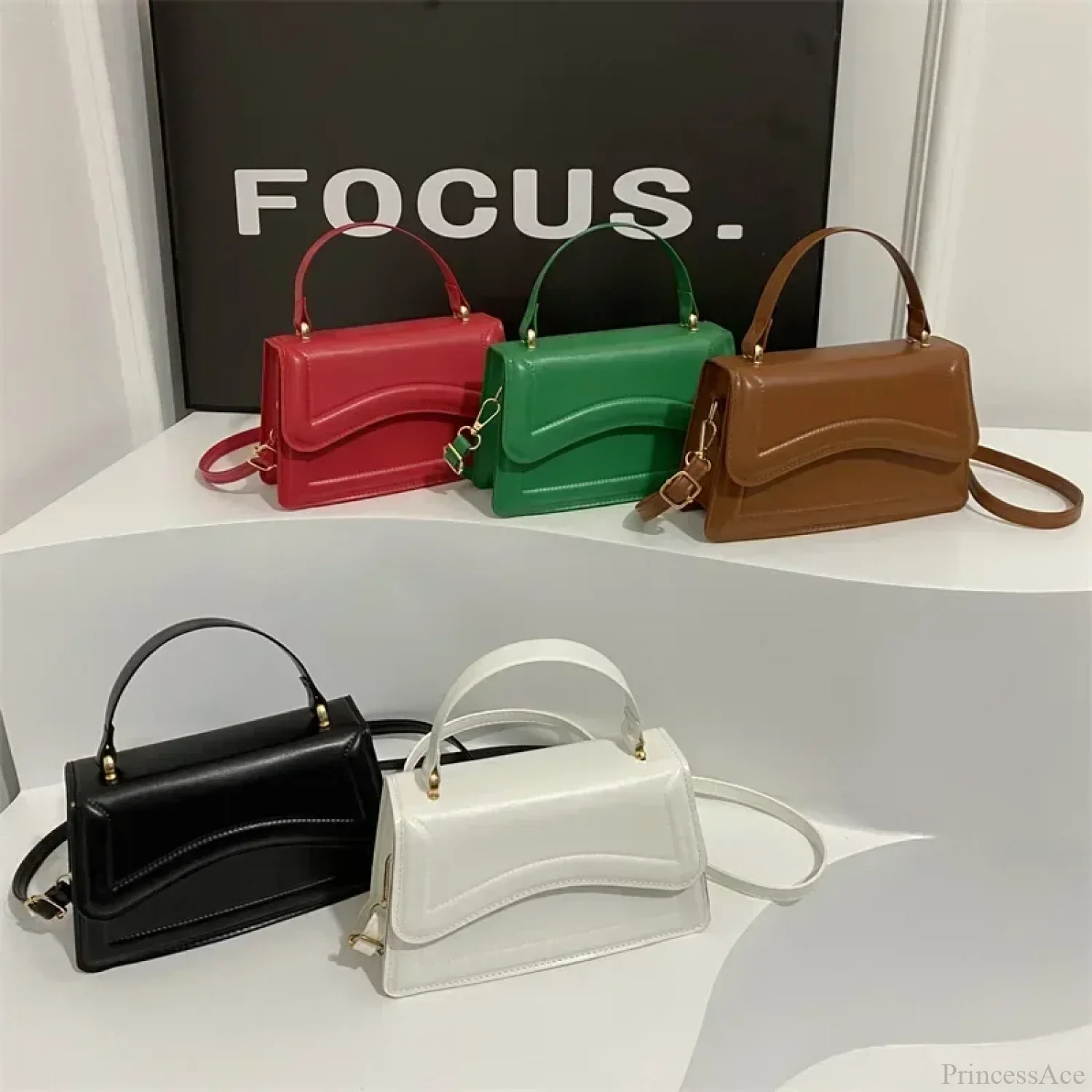 High-Quality PU Leather Small Crossbody - Image 5