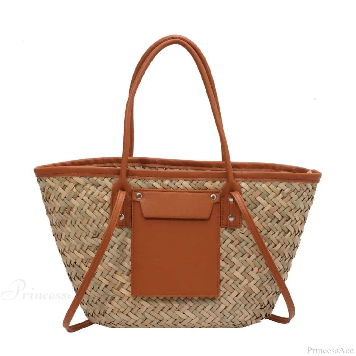 High Quality Straw Summer Tote Beach Handbag - Image 8