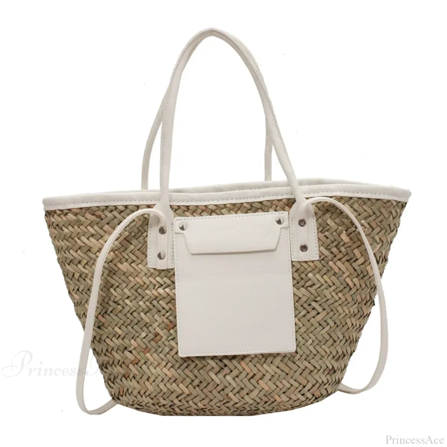 High Quality Straw Summer Tote Beach Handbag - Image 9
