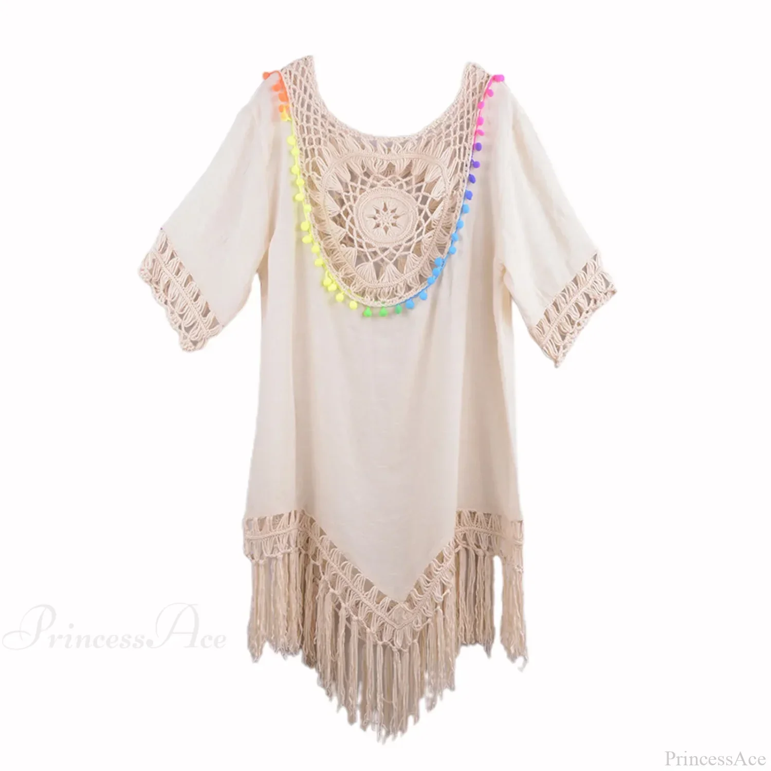 Hollow Out Crochet Bikini Cover Up - Image 18