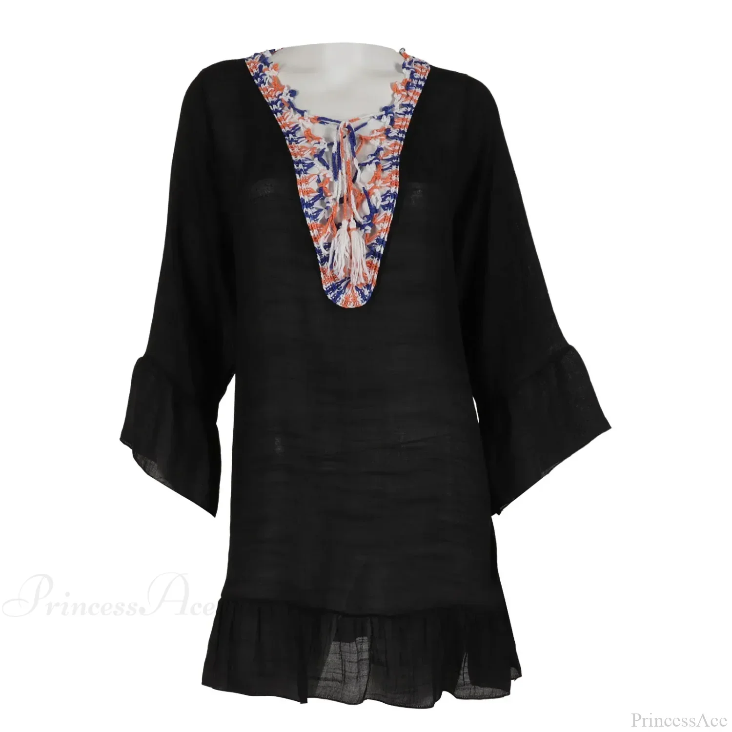 Hollow Out Crochet Bikini Cover Up - Image 19
