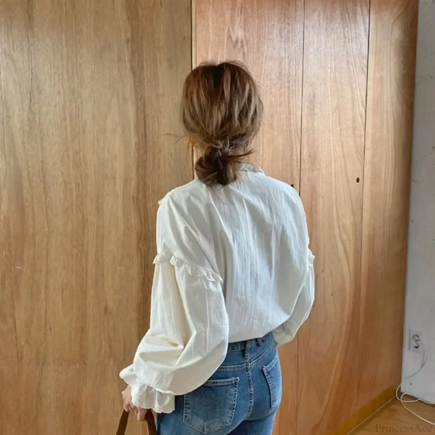Hollow Out Elegant Casual Blouse Women Blouses - Image 4