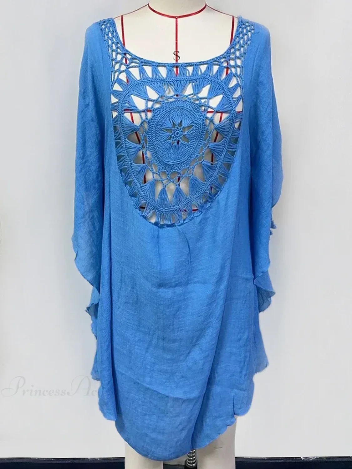 Hollow Out Tassel Bikini Cover Up - Image 9