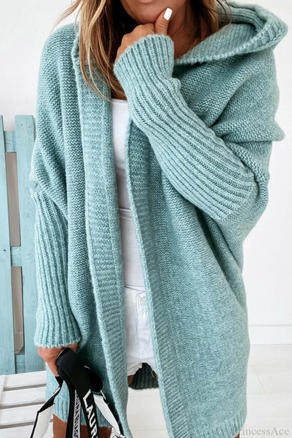 Color Block Knit Cardigan - Image 20