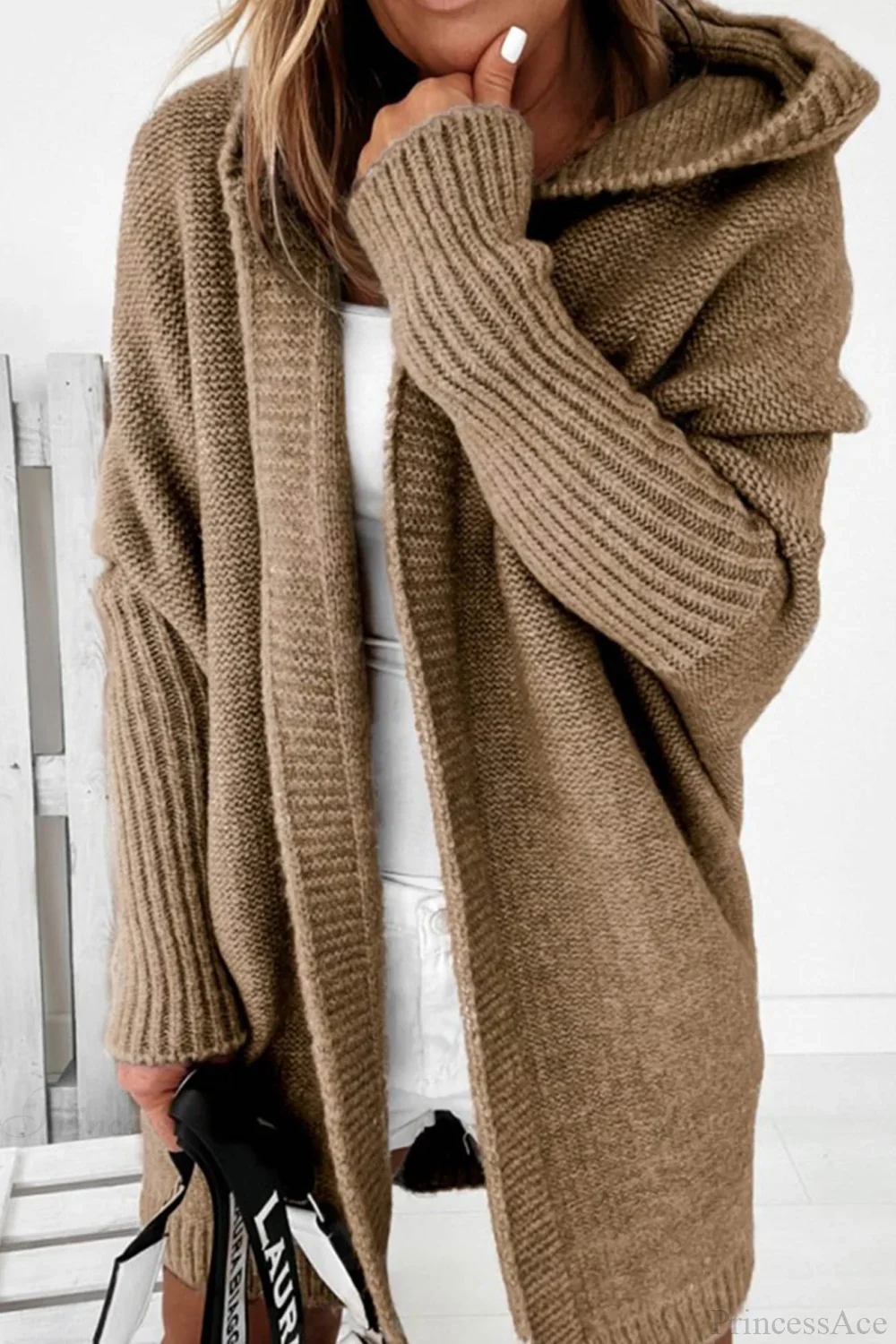 Color Block Knit Cardigan - Image 25