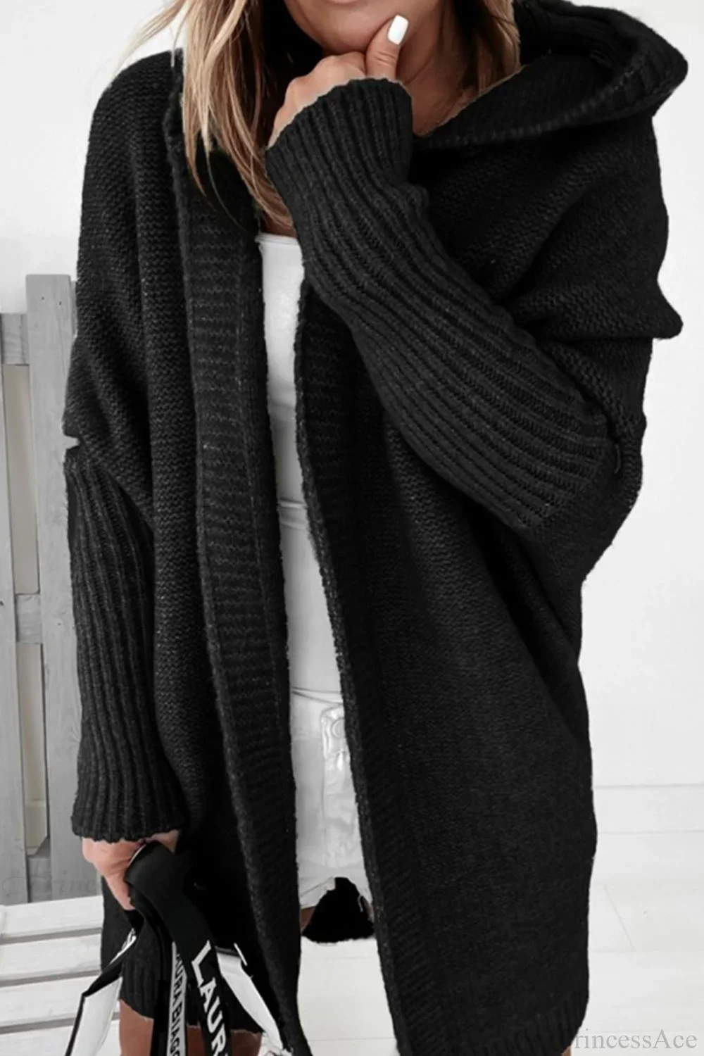 Color Block Knit Cardigan - Image 26
