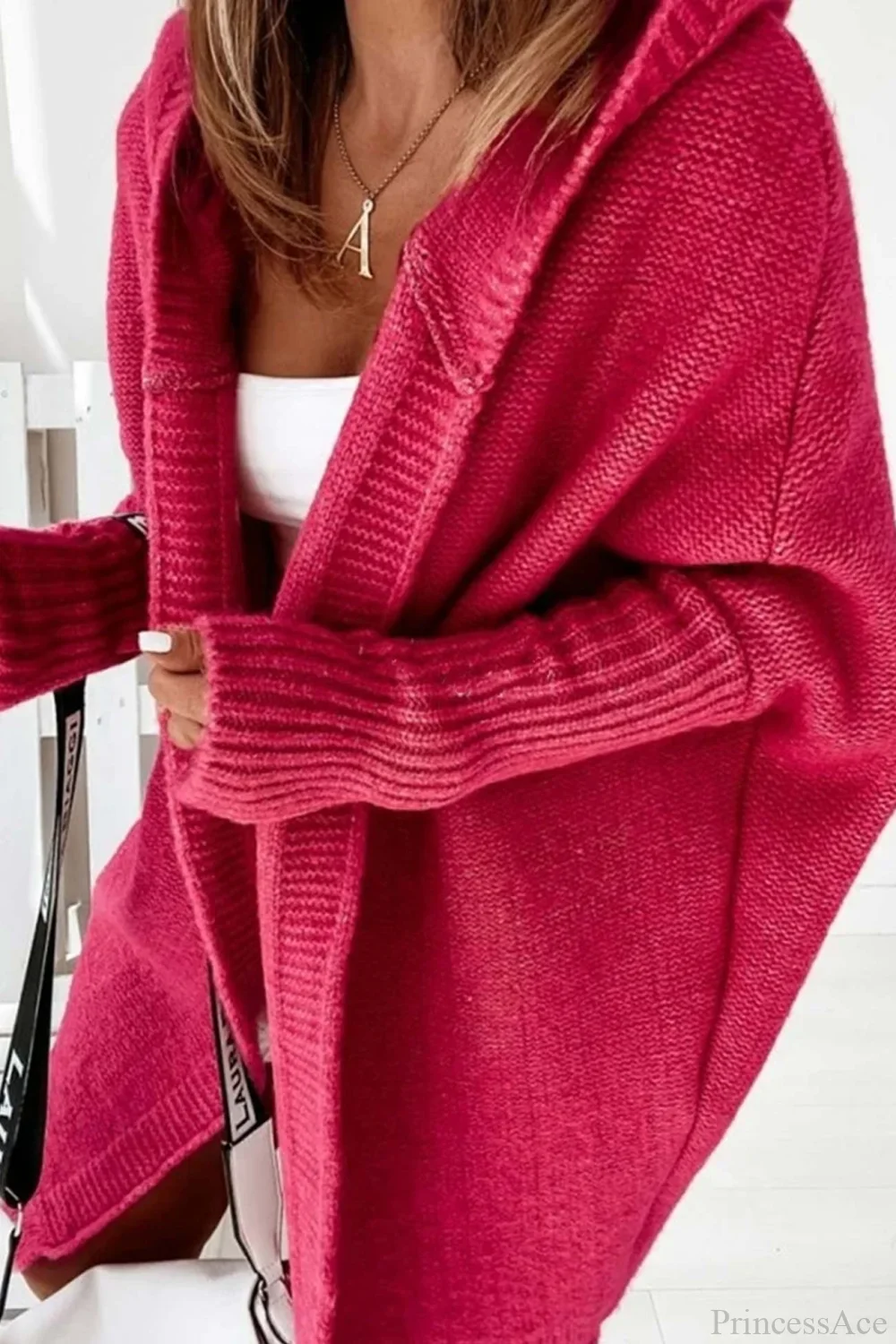 Color Block Knit Cardigan - Image 3