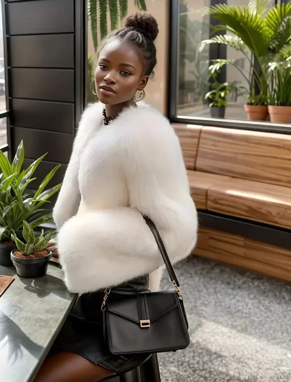 ImiTation Fox Warm Elegant Coat - Image 5