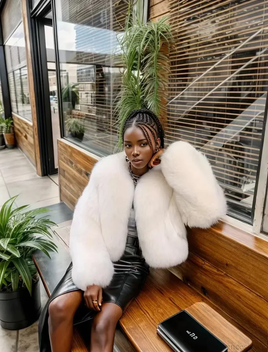 ImiTation Fox Warm Elegant Coat - Image 6
