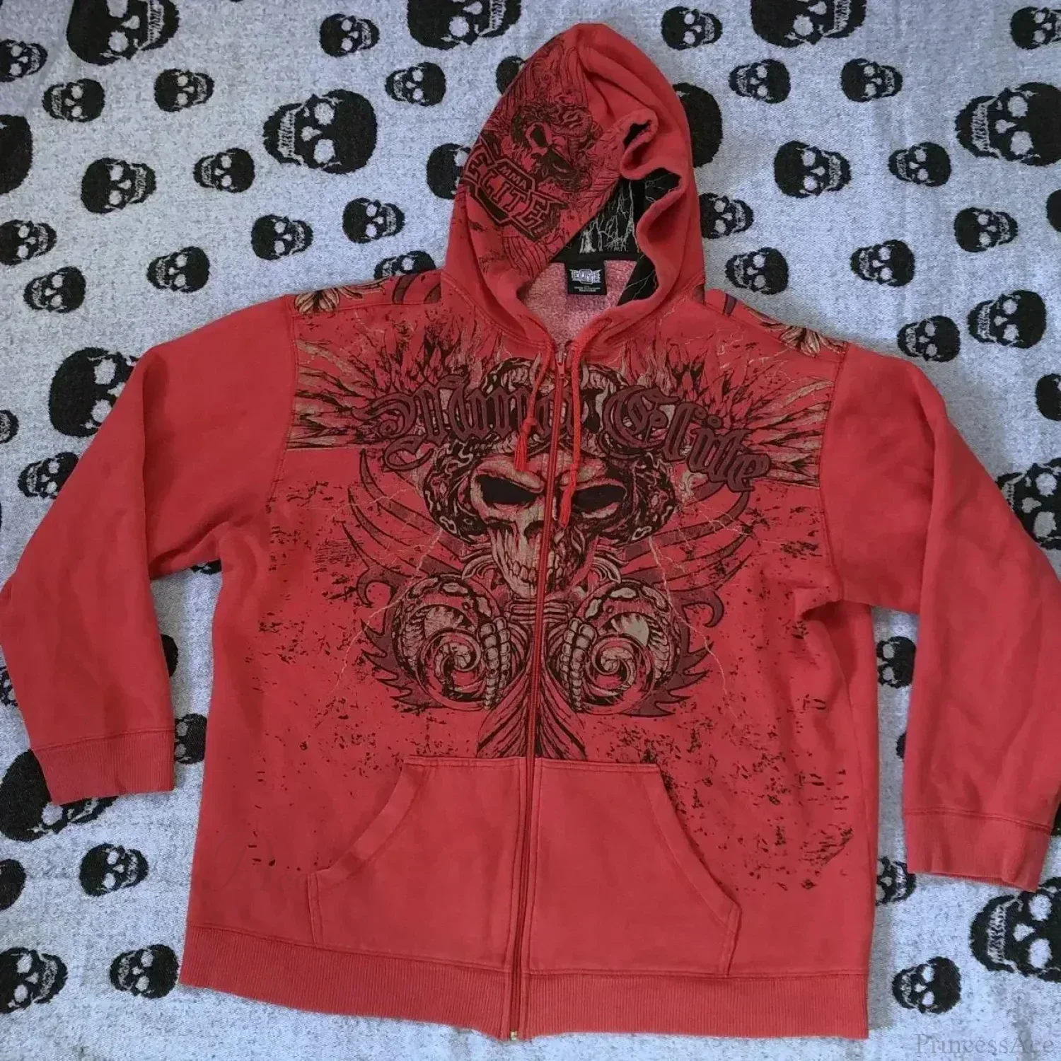 Joker Print Fleece Hoodie - Image 4