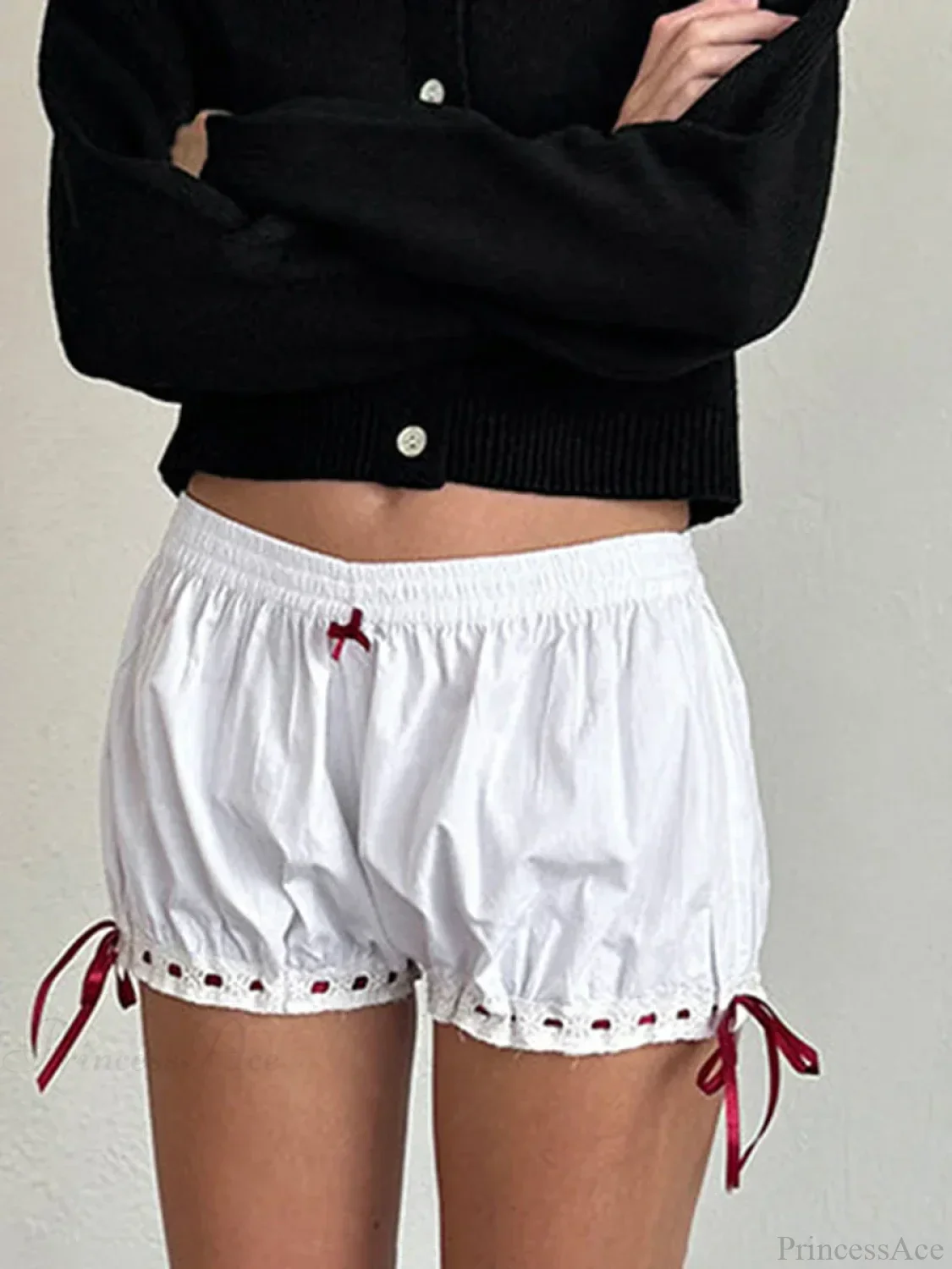 Kawaii Bow Ruffle Bloomer Short - Image 2