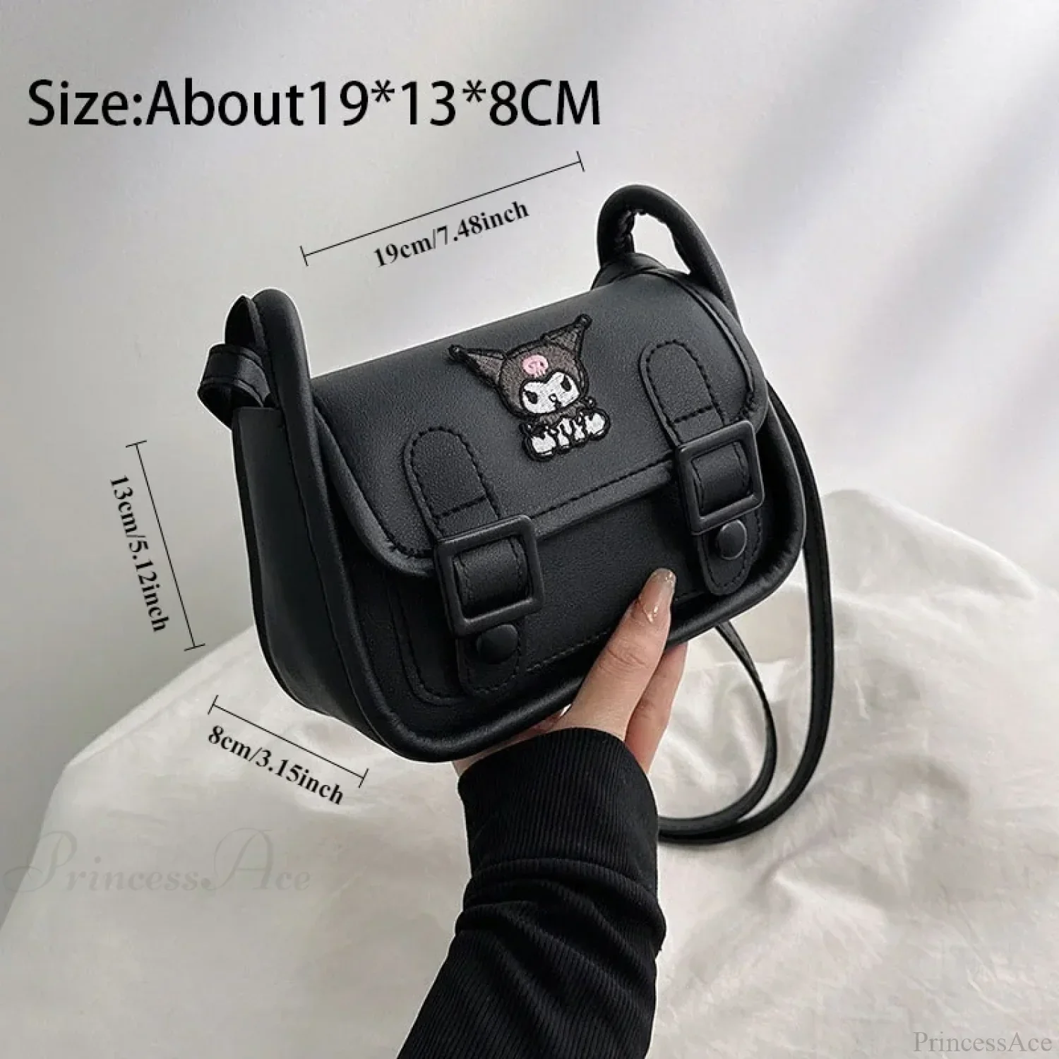 Kawaii Sanrio Kuromi Crossbody Shoulder Bag - Image 6