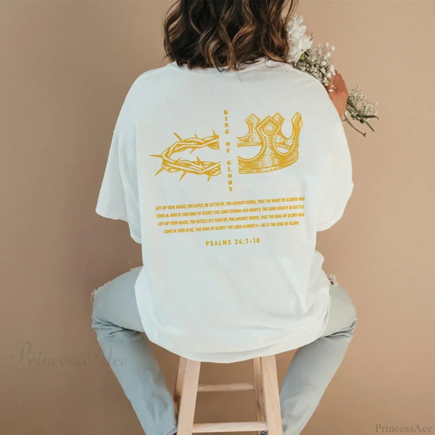 King of Glory Vintage Jesus T-shirt