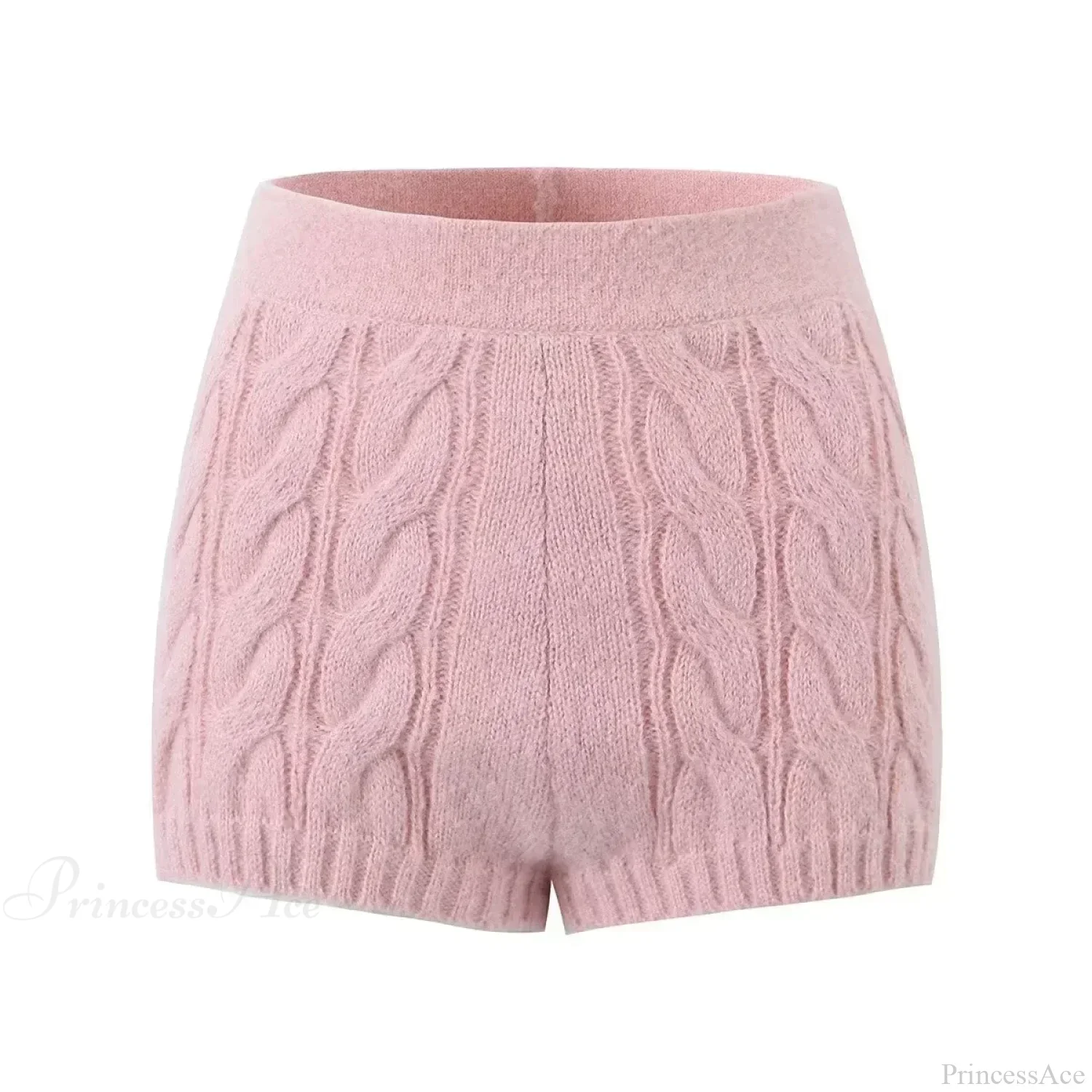 Knit Diamond Pink Cardigan - Image 5