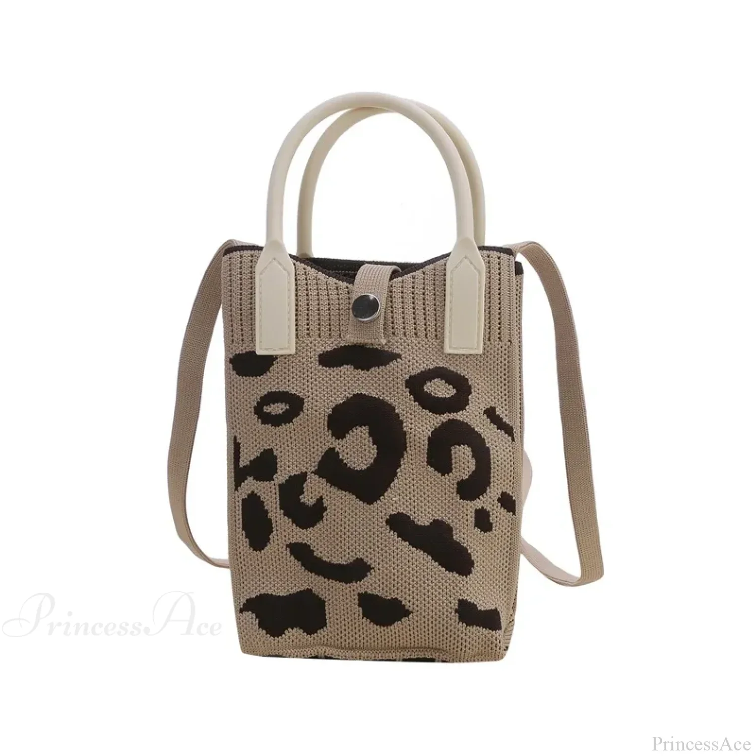 Knitted Mobile Phone Mini Fashion Crossbody Handbag - Image 8