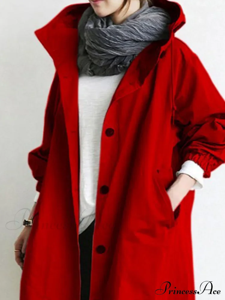 Double Breasted Vintage Coat - Image 3
