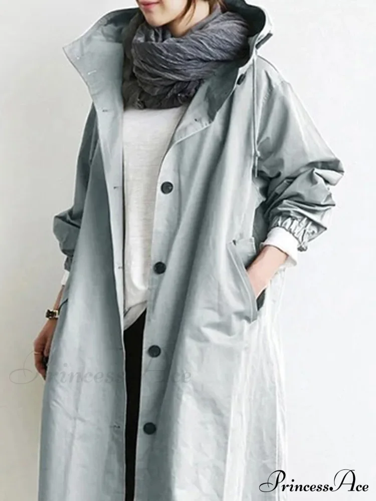 Double Breasted Vintage Coat - Image 4
