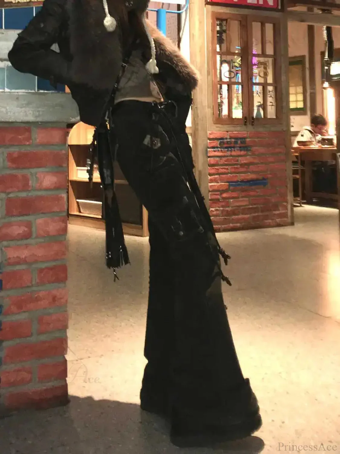 Korean Mysterious Grunge Cargo Pant - Image 3