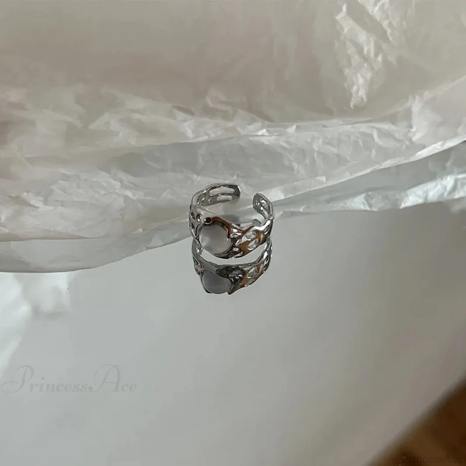 Kpop Y2K Crystal Star Gothic Ring - Image 6